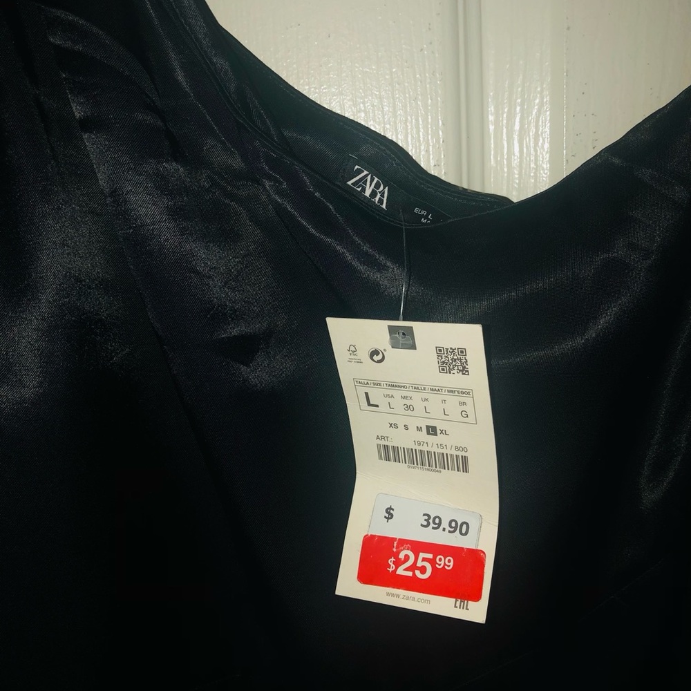 Zara silk blouse